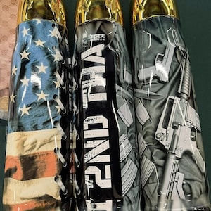 2nd Amendment Bullet Tumbler Set – 17 oz Stainless Steel