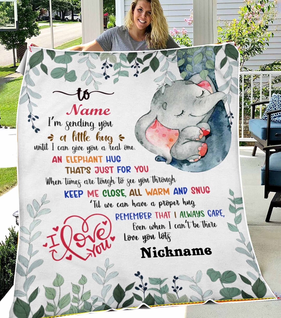 Personalized to My Grandson Fleece Sherpa Blankets for Boys Etsy