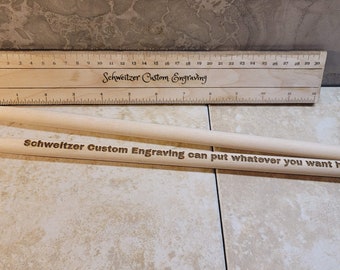 Custom Engraved Drumsticks (Set of 2)