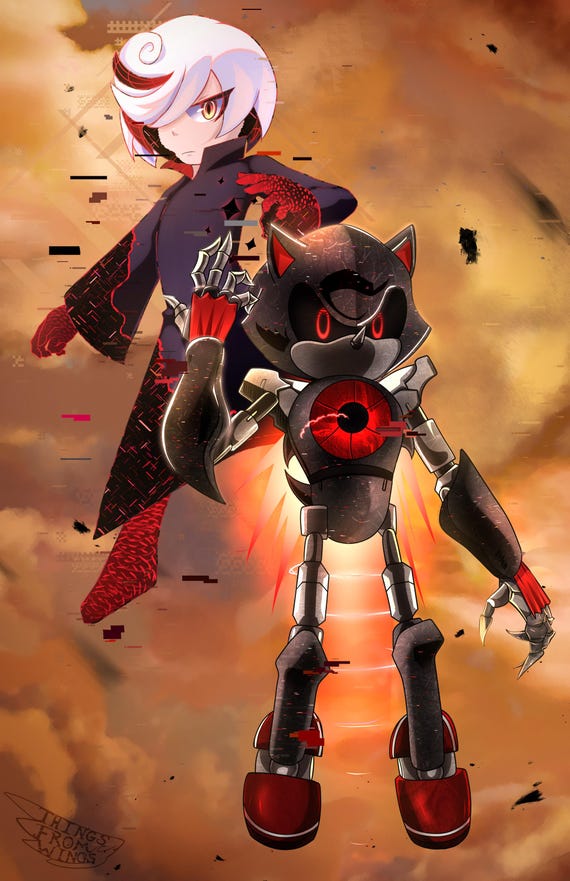 Titan Metal Sonic - Etsy