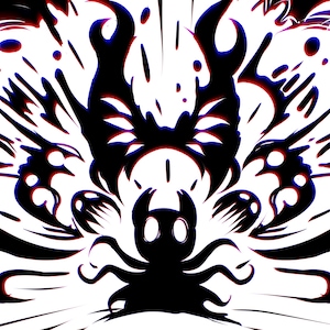 Hollow Knight Shriek11x17 Print