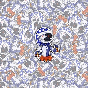 Five Nights At Freddy&#39;s Moon Sticker (or Button!)