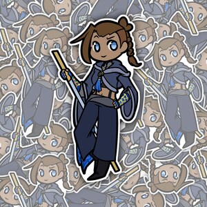 Bauregard Lionett Sticker (Or Button!)