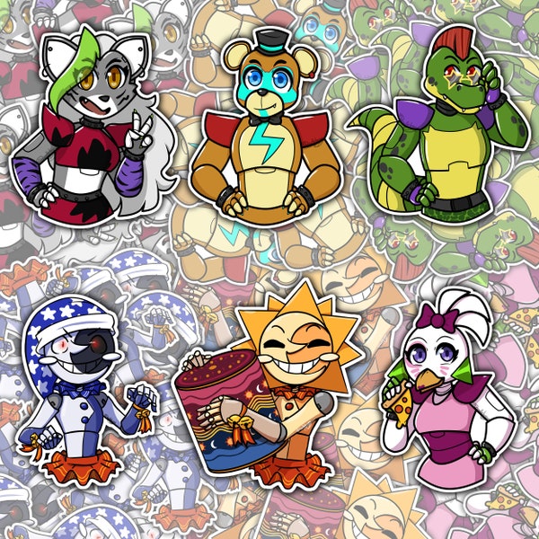 FNAFのステッカー！(もしくはボタン！)