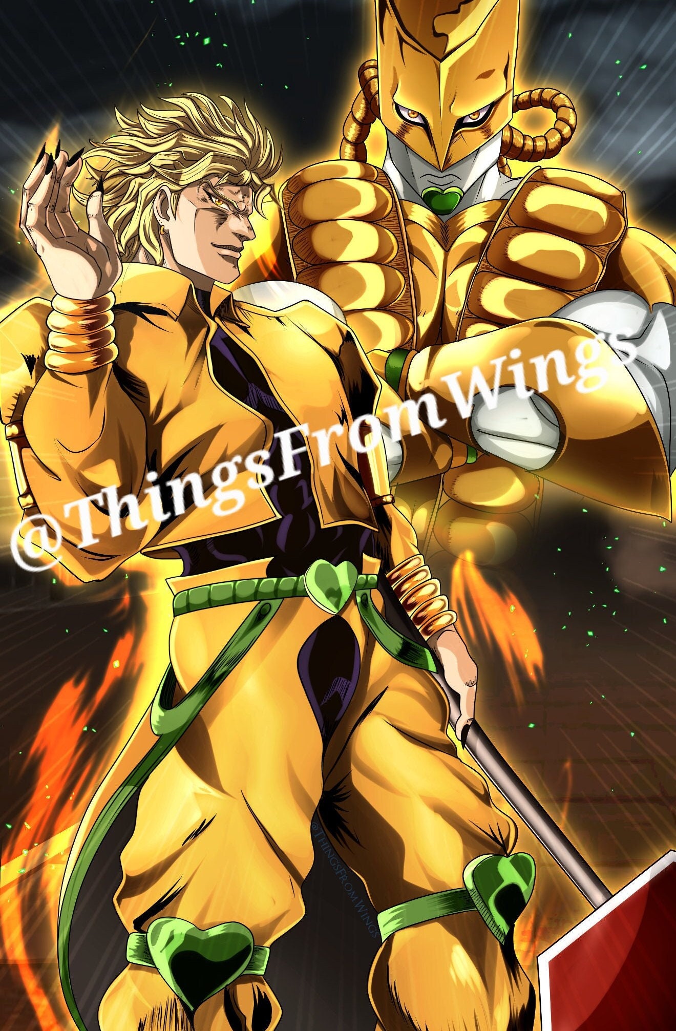 Marca Página / Dio Brando, JoJo's Bizarre