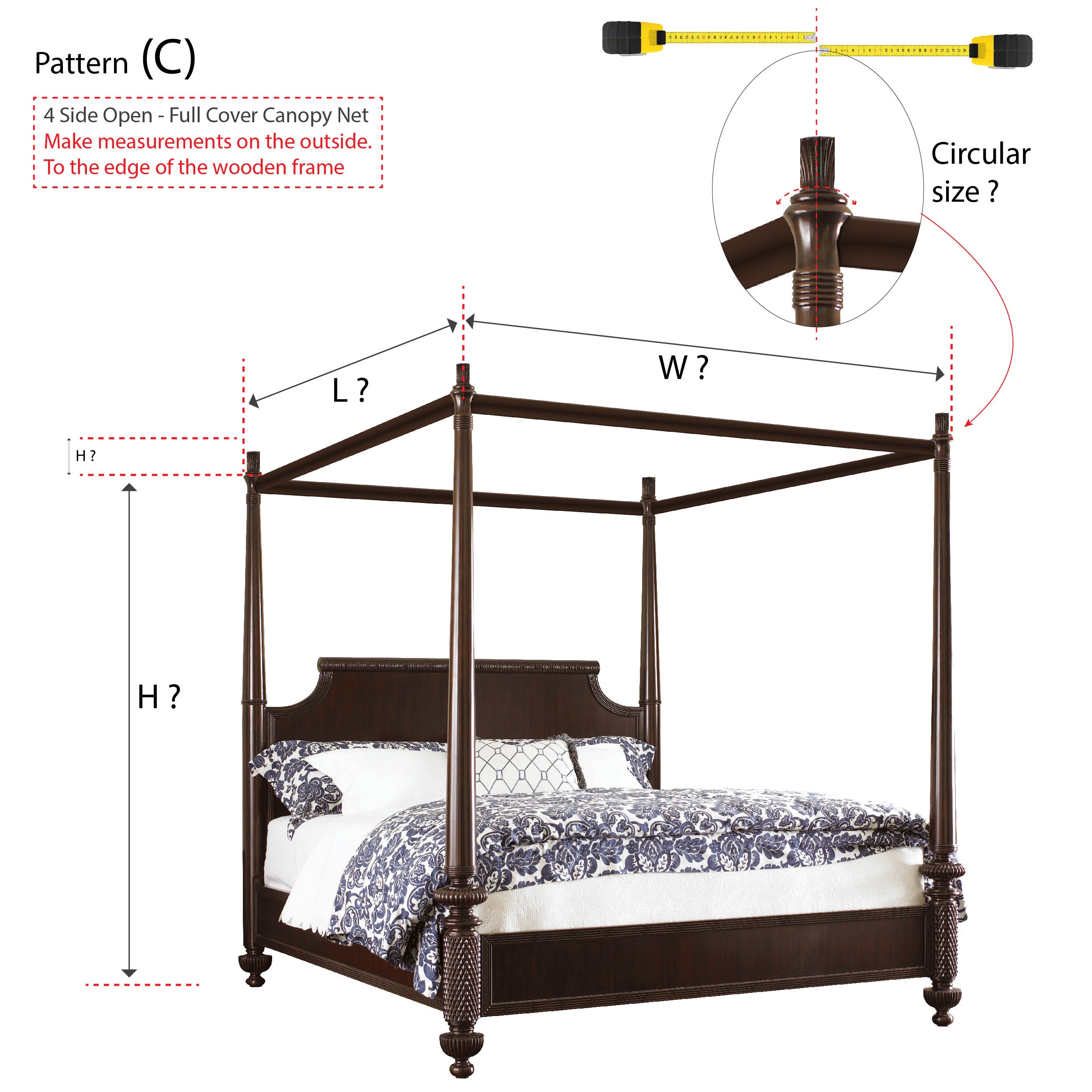 mattress with mosquito net