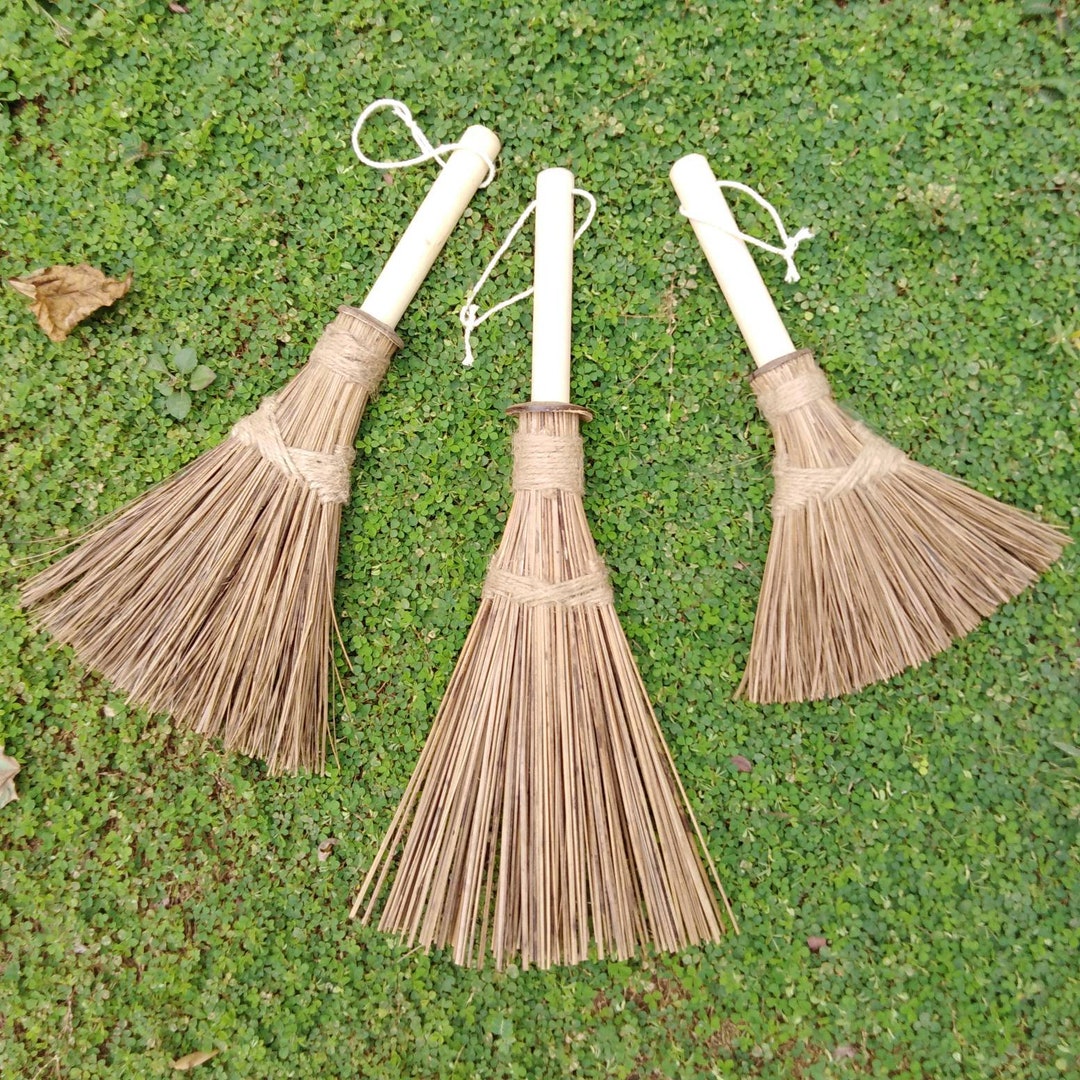 Heavy Multisurface Hand Brooms Coconut Leaf Stick Hand Etsy