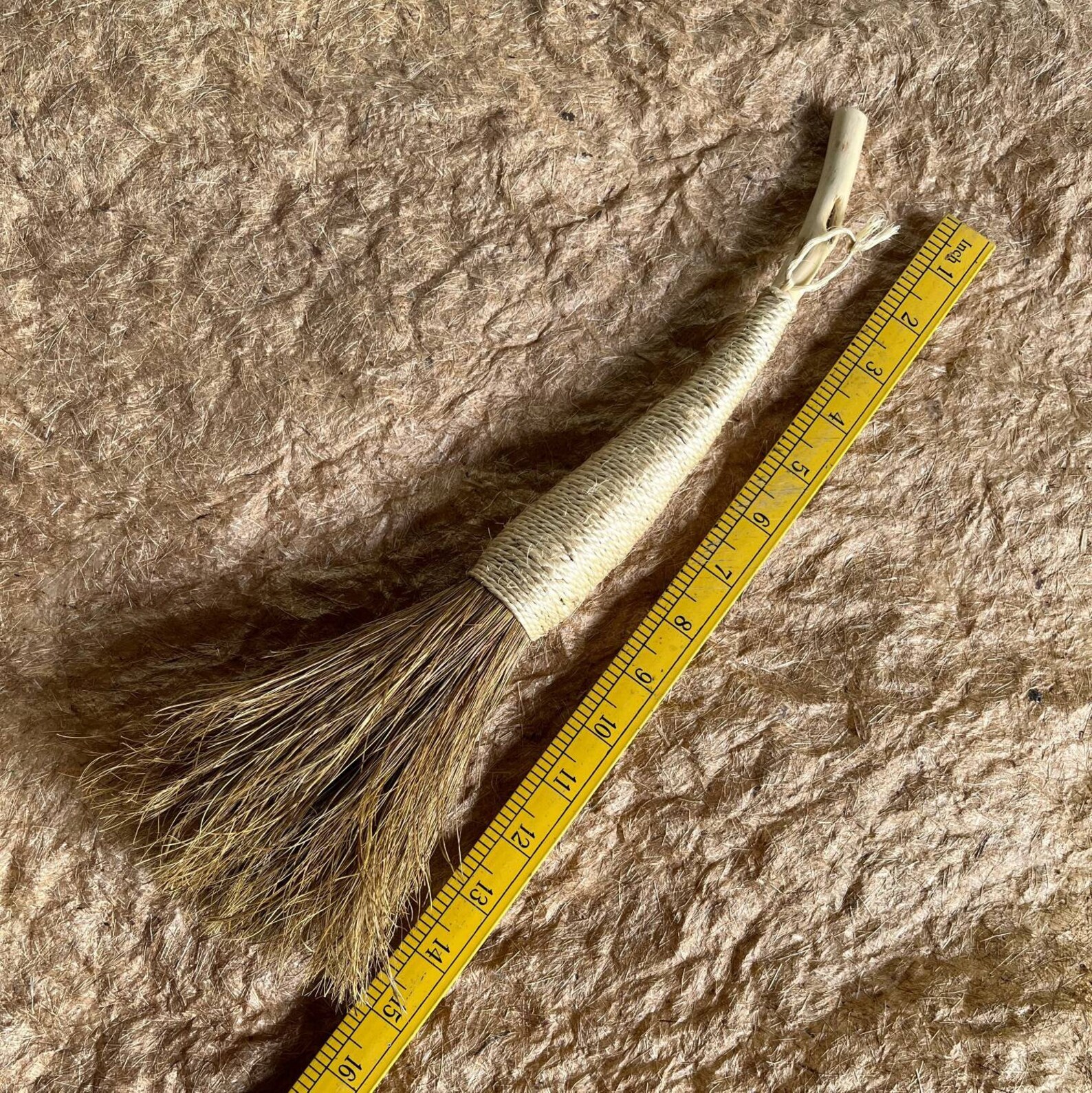 Mini 3 Dust Broom Set, Table Dust Brush, Coir Mini Brush, Work Place