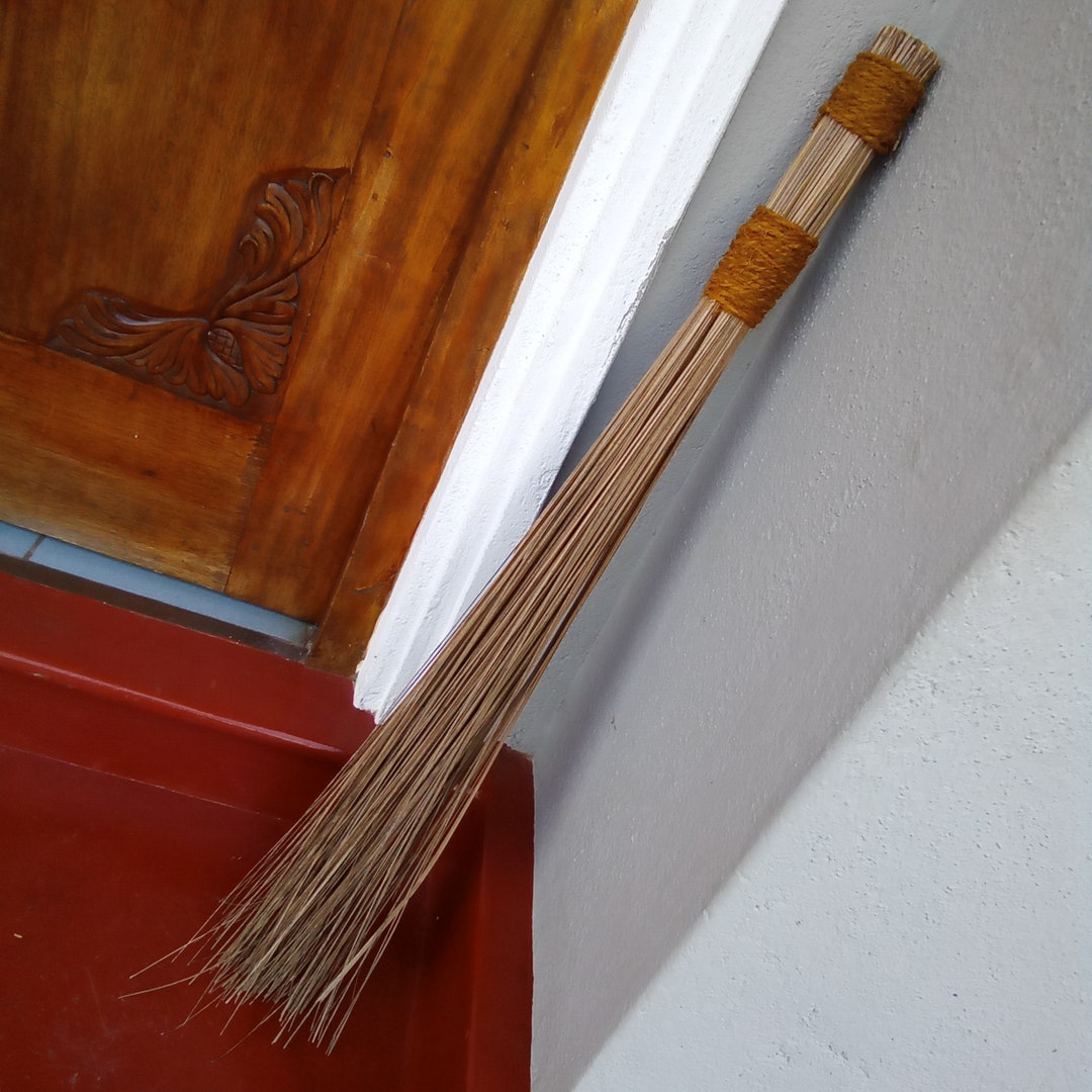 Grandma's Kitchen Hand Broom, Japanese Hand Brooms, Natural Coconut Heavy Duty Hand Brooms