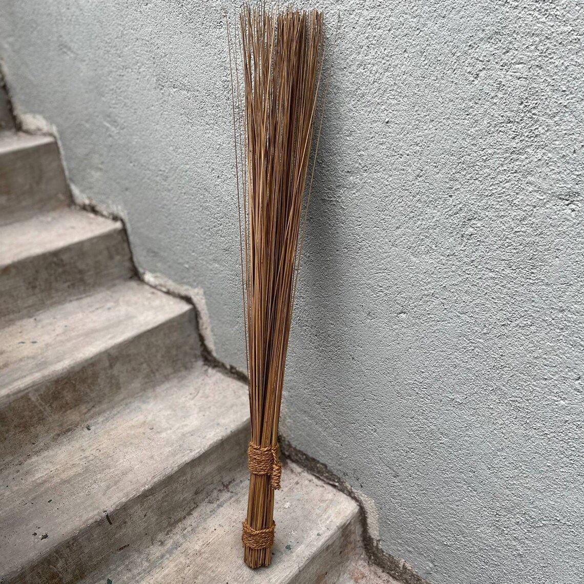 Grandma's Kitchen Hand Broom, Japanese Hand Brooms, Natural Coconut Heavy Duty Hand Brooms