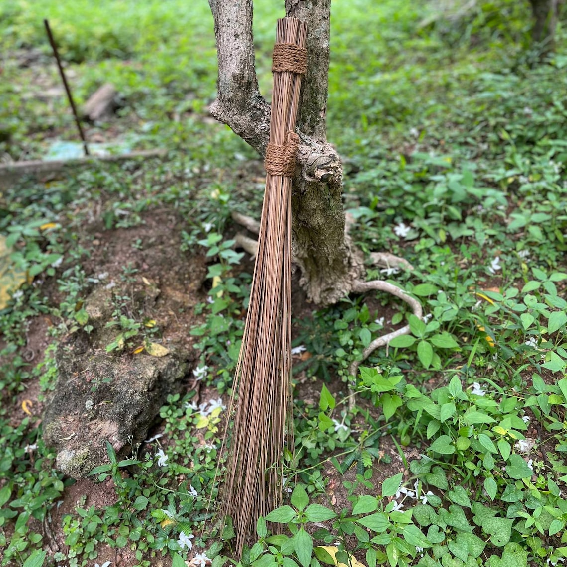 Grandma's Kitchen Hand Broom, Japanese Hand Brooms, Natural Coconut Heavy Duty Hand Brooms