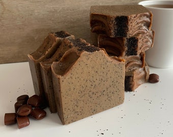 Espresso Bean Artisan Soap, Coffee Soap