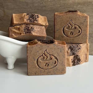 Espresso Bean Artisan Soap, Coffee Soap
