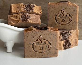 Espresso Bean Artisan Soap, Coffee Soap
