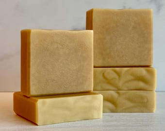 Turmeric and Honey All-Natural Soap with Orange Essential Oil