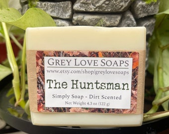 The Huntsman Soap, Dirt Soap, Soap for Hunters, Manly Soap