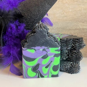 Spooktacular Artisan Soap: Black Raspberry Vanilla Halloween Soap