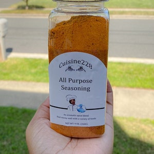 All Purpose seasoning - Blend - All-Natural and Gluten Free - Handcrafted Spice Blend - Spice blend