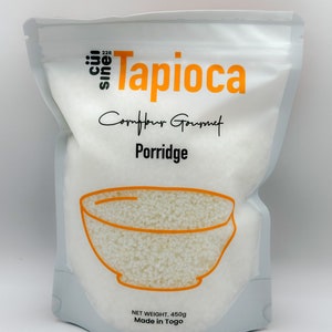 African tapioca (Extracted from cassava root) Gluten free - Non-GMO- Vegan