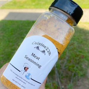 Meat Seasoning Blend - All-Natural and Gluten Free - Handcrafted Spice Blend - Spice blend