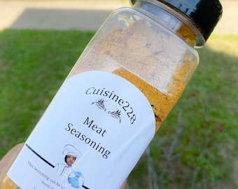 Meat Seasoning Blend - All-Natural and Gluten Free - Handcrafted Spice Blend - Spice blend