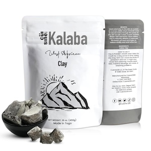 Kalaba, Edible Detox Clay Calabash chalk, Kaolin clay, Calaba chalk, Edible clay, Nzu, Ebumba, Ulo, Argile, Chalk kaolin clay, chemical free