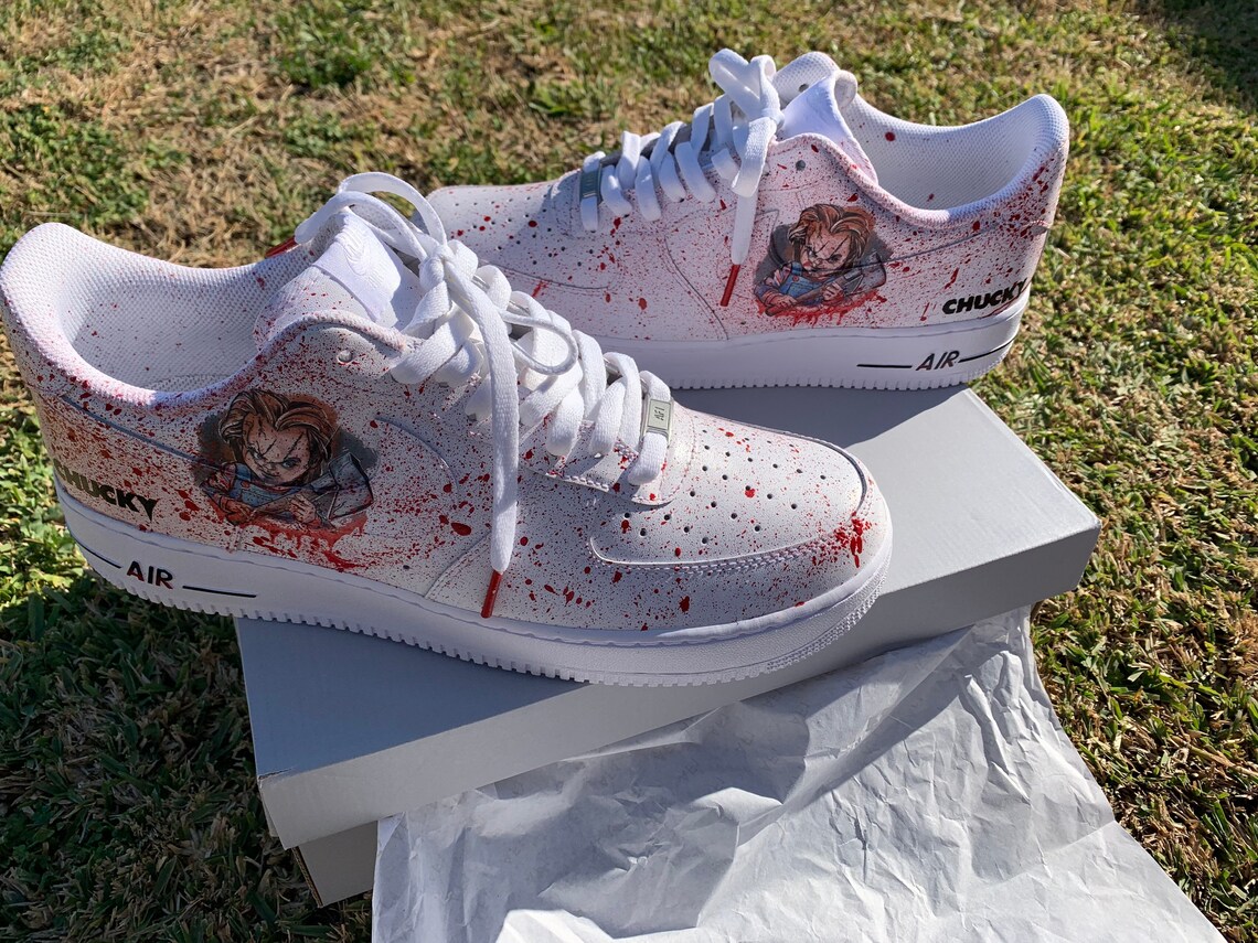 custom air force 1 chucky