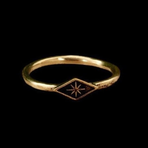 Star Brass Ring,Handmade Ring,Vintage Rings,Boho Rings, Minimalist Ring,Gift Ring, Anniversary Ring,Wedding Ring,Deco Ring,Gift For Her