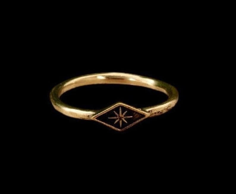 Star Brass Ring,Handmade Ring,Vintage Rings,Boho Rings, Minimalist Ring,Gift Ring, Anniversary Ring,Wedding Ring,Deco Ring,Gift For Her Brass