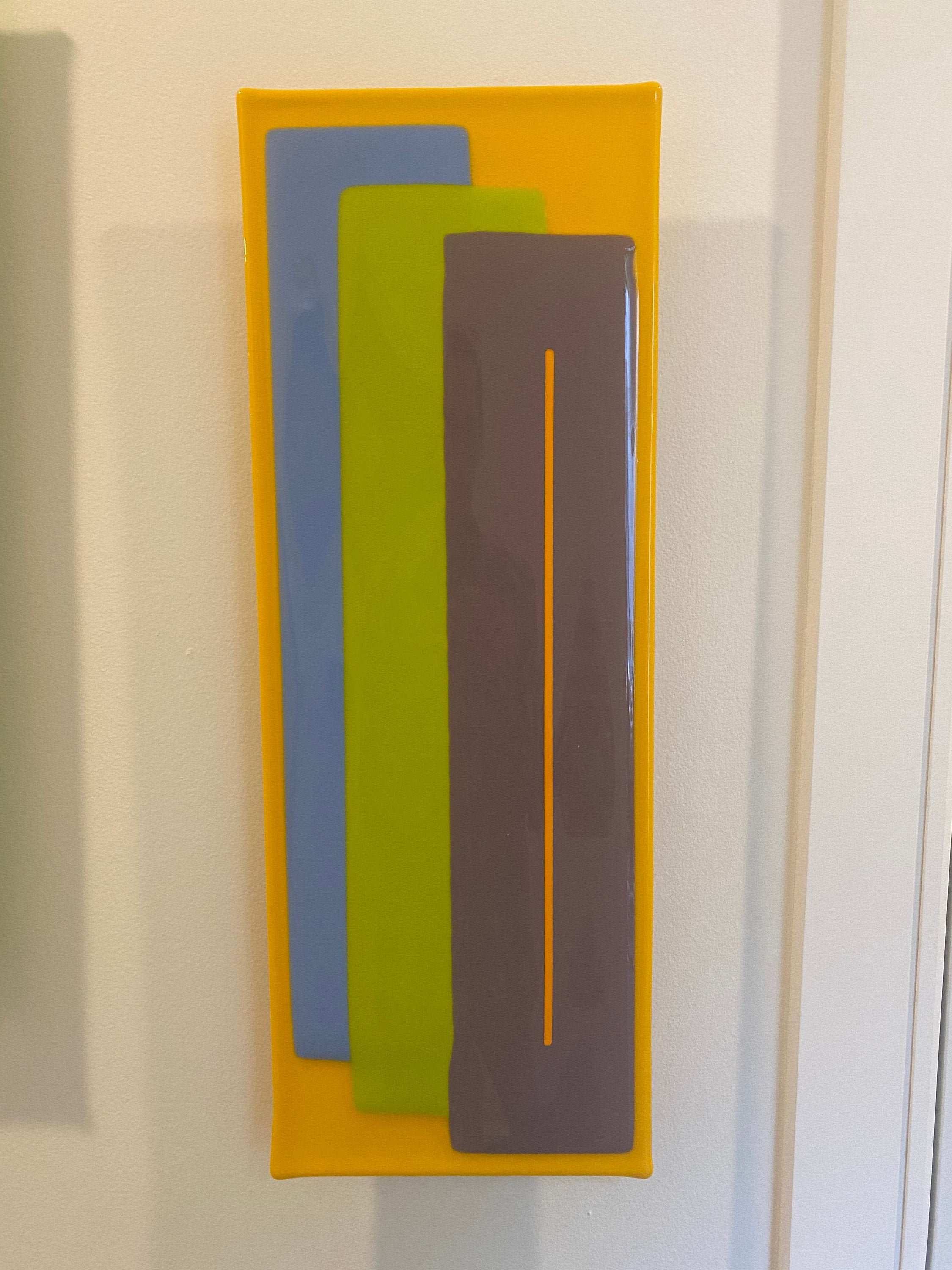 Glass Hanging Wall Art Etsy