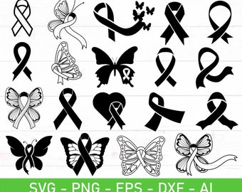Free Free 99 Butterfly Breast Cancer Ribbon Svg SVG PNG EPS DXF File