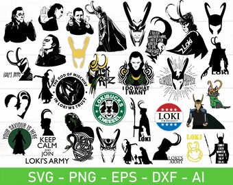 Download Loki Silhouette Etsy