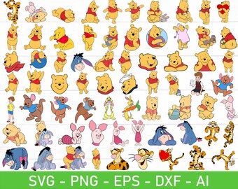 Winnie The Pooh Svg Etsy