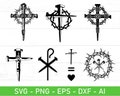 Nail Cross svg, Christian Nail Cross svg, Three Nails Cross svg, eps, dxf, ai, png, Files For Cricut product logo