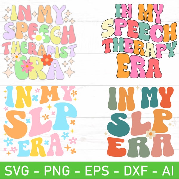 In My SLP Era svg, Speech Language Pathologist svg, Speech Therapy svg, SLP svg