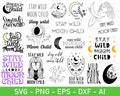 Stay Wild Moon Child svg, Moon Child svg, eps, dxf, ai, png, Files For Cricut product logo