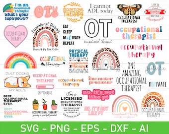 Occupational Therapist svg, Occupational Therapy svg, OT svg, Occupational Therapist Life svg, png, Files For Cricut