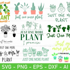 Nur noch eine Pflanze svg, Crazy Plant Lady svg