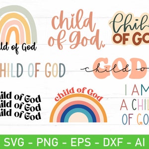 Kind Gottes svg Bundle, Korinther 6 svg, Bibel svg, Glaube svg, Mann Gottes svg, Trendige christliche svg