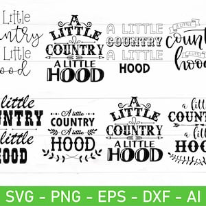 Um Pequeno País Um Pequeno Capuz svg, eps, dxf, ai, png, Arquivos para Cricut
