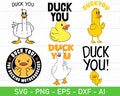 Duck You Svg Png Bundle, Middle Finger Png, Duck Clipart, Funny Duck Svg, Duck Meme Svg product logo