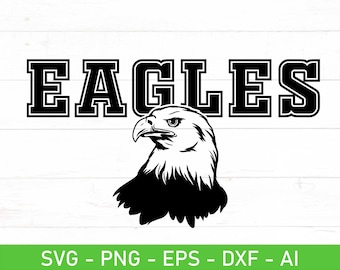 Adler SVG Bundle, Adler Fußball svg, eps, dxf, ai, png Dateien für Cricut