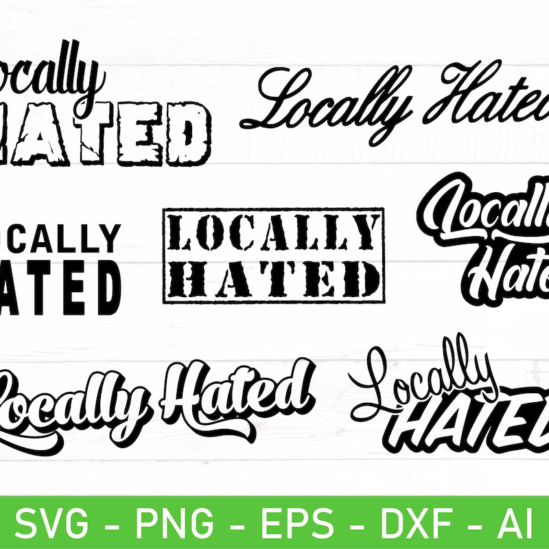 Hater svg etsy