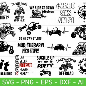 Side By Side Svg Bundle, Off Road Svg, Utv Svg, Utv Png, SXS svg png Bundle