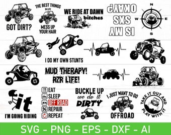 Side By Side Svg Bundle, Off Road Svg, Utv Svg, Utv Png, SXS svg png Bundle