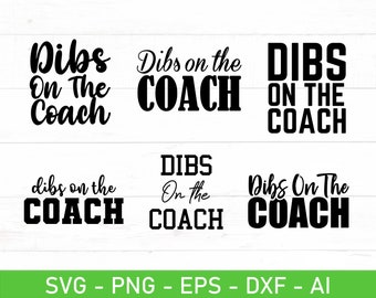 Me quedo con el Coach SVG, eps, dxf, ai, png, archivos para Cricut