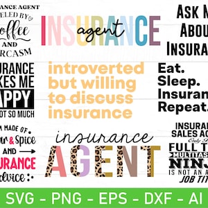 Verzekeringsagent svg png bundel, verzekering leven svg, verzekering shirt svg