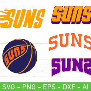Suns svg-bundel, Suns png-bundel, Go Suns-svg