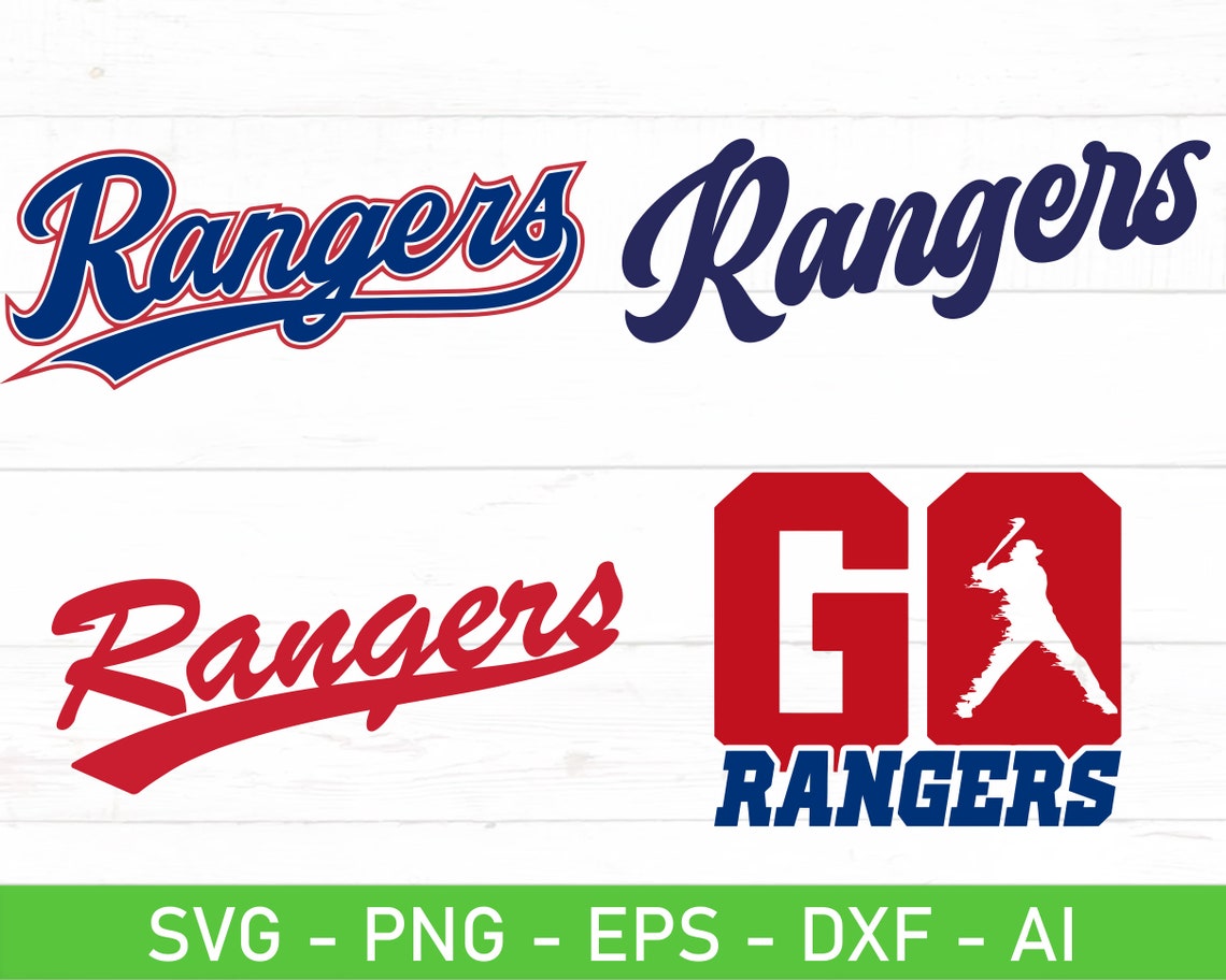 Rangers Svg Bundle, Rangers Png Bundle, Go Rangers Svg - Etsy