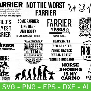 Hufschmied svg png Bündel, Hufschmied Geschenk svg, Hufschmied lustiges Zitat svg png, Bester Hufschmied svg, Hufschmied Shirt svg